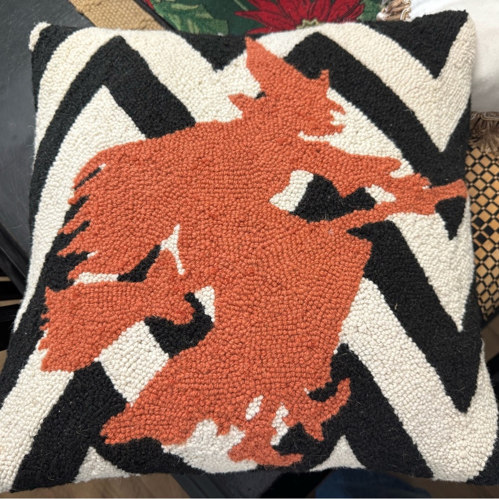 Halloween witch hook pillow